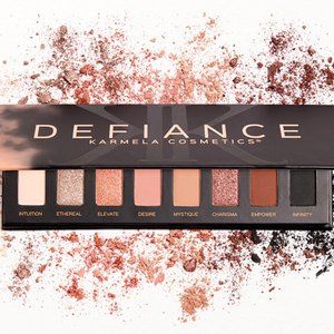 KARMELA COSMETICS The Defiance Palette Eyeshadow NEW
